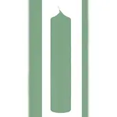 Kopschitz Kerzen Altarkerzen Seafoam Seegrün 250 x √ò 70 mm, 12 Stück