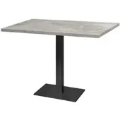 Restootab - Tisch Milan 120x70cm Dekor Cuma light