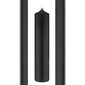 Kopschitz Kerzen Altarkerzen Schwarz 250 x Ø 80 mm, 4 Stück