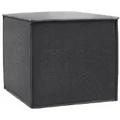 Softline Hocker Space Filz grau, 45x41x45 cm