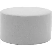 Softline Hocker Drum hellgrau, Designer Design Team, 30 cm