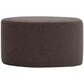 Softline Hocker Bon-Bon mocca braun, Designer busk+hertzog, 60x33x30 cm