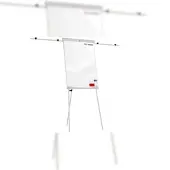 Allboards Flipchart 100x70 cm, Dreibeinig mit Seitenarmen