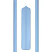 Kopschitz Kerzen Altarkerzen Blue Bell Hellblau 250 x Ø 70 mm, 4 Stück