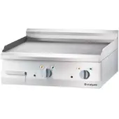 Stalgast Edelstahl Elektro-Griddleplatte als Tischgerät, 800x700 mm, glatte Grillfläche, Serie 700 ND