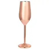 Stalgast Sektglas, Edelstahl, kupferfarben, 0,21 Liter