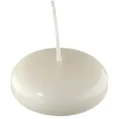 Kopschitz Kerzen Schwimmkerzen Vanille Bisquit 24 x Ø 60 mm, 20 Stück
