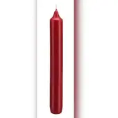 Kopschitz Kerzen Leuchterkerzen Weihnachtsrot Erdbeere 250 x Ø 25 mm, 20 Stück