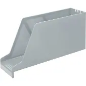 Leitz Shelf Files, A4, grey, A4, Grau, 160 mm, 100 mm, 250 g, 160 x 330 x 100 mm