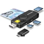 Axagon Cre-smp2a Usb-c-kartenleser