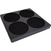 Alphacool NexXxoS XT45, Radiator-Block, Cooper, Stahl, Schwarz, 1/4", 0,8 bar, 14 cm