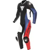 Dainese Demon Sprint perforierte 1-Teiler Motorrad Lederkombi