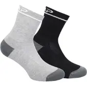 CMP Kids Socks Cotton Bipack perla-nero (62UV) 25/27