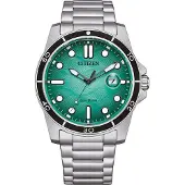 Citizen Nur Zeit Versilbert/Stahl Kollektion Action OF - mann