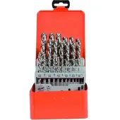 Projahn Spiralbohrer-Set SPEED, HSS-Co, 25-teilig, Ø 1–13 mm / 0,5 mm Schritte, in Bohrerkassette