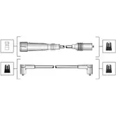 MAGNETI MARELLI Zündleitungssatz [Hersteller-Nr. 941318111283] für Audi, VW