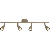 Lucide Deckenscheinwerfer Tiana 4-Licht Taupe