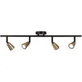 Lucide Deckenscheinwerfer Tiana 4-Licht Champagner