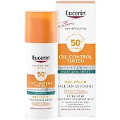 Eucerin Sun Oil Control tinted Creme LSF 50+ hell 50 ml