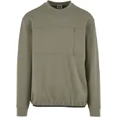 Urban Classics Scuba Zip Pocket Sweatshirt