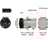 VAN WEZEL Kompressor, Klimaanlage 1800K167