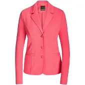 Goldner Jackenblazer "Viskoseblazer mit Reverskragen" stretchbequeme Jerseyqualität