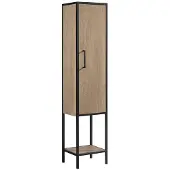 Differnz Hochschrank Industrial BxHxT 35 x 160 x 30 cm Forest