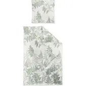 Irisette Seersucker Bettwäsche Easy 8649 grün 155x220 cm + 80x80 cm