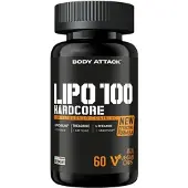 Body Attack Lipo 100Hardcore Caps 60 St Kapseln