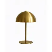 Opviq , Elegante Tischlampe aus Metall, Gold, 39 cm hoch, Ø23 cm, 100 cm Kabel mit Schalter, E27 Fassung, max. 40 W, IP20, ideal für modernes Zuhause & Hotel.