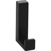 Siro MantelHaken Doradus GarderobenHaken 15x61mm, Haken ZN schwarz matt