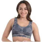 Anita Care Bralette "Essential Lace" mit Spitze, herausnehmbare Schaumcups, feminin, atmungsaktiv
