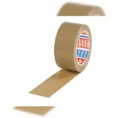 TESA PVC-Klebeband braun, geprägt, 50mm breitx66lfm, 65μ, leise, 4100, 36 Rollen
