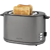 ProfiCook Toaster 2 Scheiben mit Brötchenaufsatz | 900W | extra breite Toastschlitze | Auftau-Funktion | Toaster mit Brötchenaufsatz | PC TA 1291
