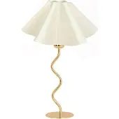 Opviq , Moderne Tischlampe mit Metallkörper, Ecru, 36 cm hoch | PVC-Kappe Ø29 h:13,5 cm | 150 cm Kabel mit Schalter | E27 Fassung, max. 40 W, IP20, ideal für stilvolle Räume.
