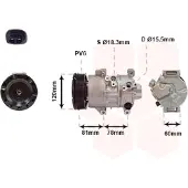 VAN WEZEL Kompressor, Klimaanlage 5300K581