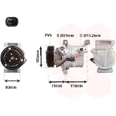 VAN WEZEL Kompressor, Klimaanlage 1501K702