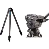 Leofoto Ranger Carbonfaser-Stativ LS-323C mit Videokopf BV-10