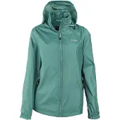 Regatta Corinne IV Regenjacke Damen Wasserdicht mit Kapuze, Farbe:Ivy Moss, Größe:42