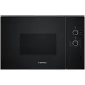 Siemens iQ300 BF520LMA1 Mikrowellenherd Schwarz Einbau nur 20 L 800 W