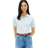 Tommy Hilfiger 1985 Regular Pique Polo Keepsake Blue Größe: M | Poloshirts Outlet | Damen | Blau