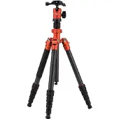 Fotopro Sherpa Carbon Stativ Orange