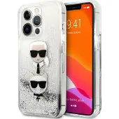 Karl Lagerfeld Klhcp13xkicgls Iphone 13 Pro Max 6.7 Liquid Karl&choupette Head Handyhülle
