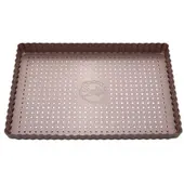 Sallys Tarteform , Carbonstahl , Maße (cm): B: 20 H: 3