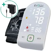 Evolu Intelligent Oberarm-Blutdruckmessgerät mit beleuchtetem Display 1 St
