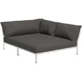 Houe LEVEL 2 Cozy Ecke Kissen rechts Aluminiumgestell