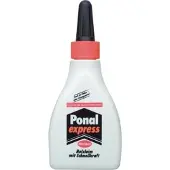 Pritt Holzleim Express Kunststoffflasche 60g Packung mit 12 Stück