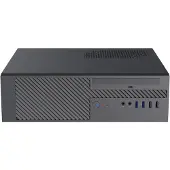 ITek PILOT Z8 Lite, Micro Tower, PC, Schwarz, micro ATX, Mini-ITX, Acrylnitril-Butadien-Styrol (ABS), Metall, SGCC, 4,5 cm