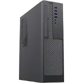 ITek PILOT Z8 Lite, Micro Tower, PC, Schwarz, micro ATX, Mini-ITX, Acrylnitril-Butadien-Styrol (ABS), Metall, SGCC, 4,5 cm