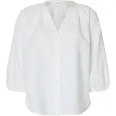 Selected Cleo-alberta Linen Blend 3/4-arm-hemd